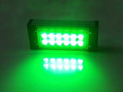 Цветной светодиодный прожектор Шеврон SVTR-ARH-PSL-30W Green